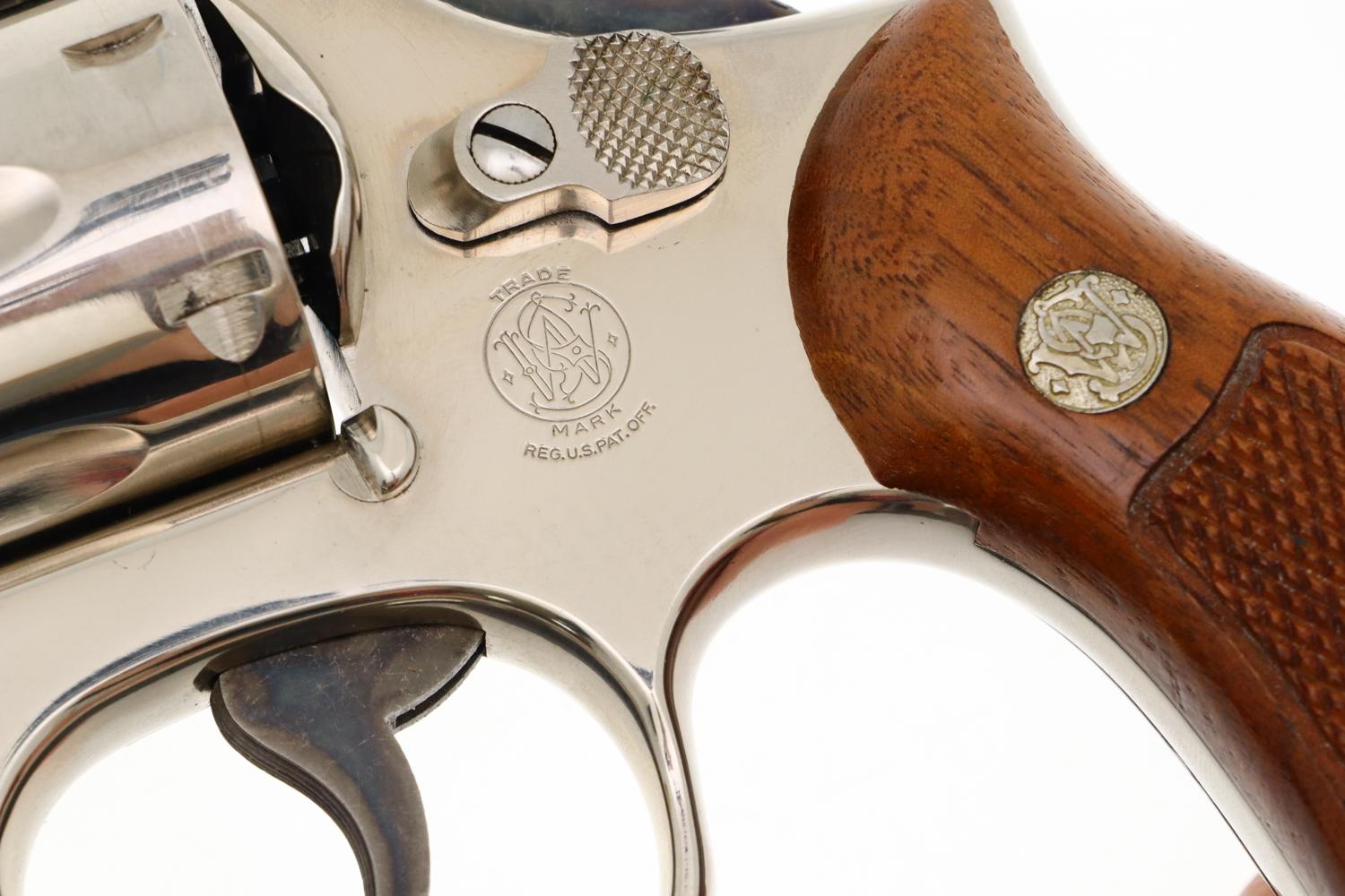 S&W Airweight M12-3 Nickeled Revolver, 4D19730, FB01546 - Image 4