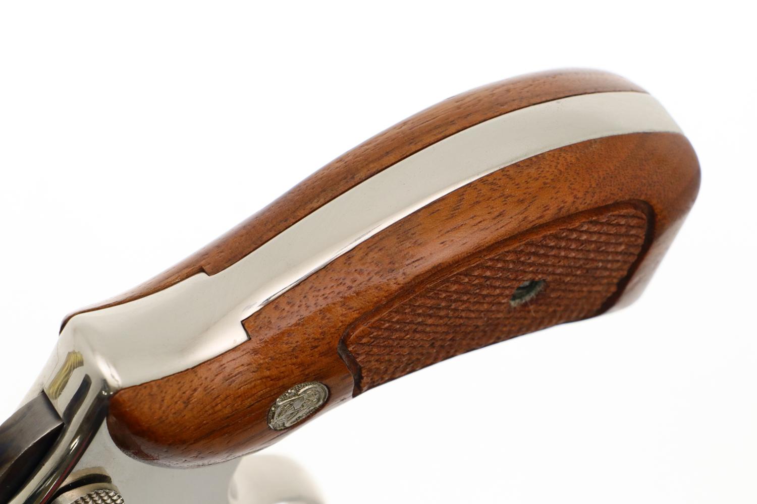 S&W Airweight M12-3 Nickeled Revolver, 4D19730, FB01546 - Image 9