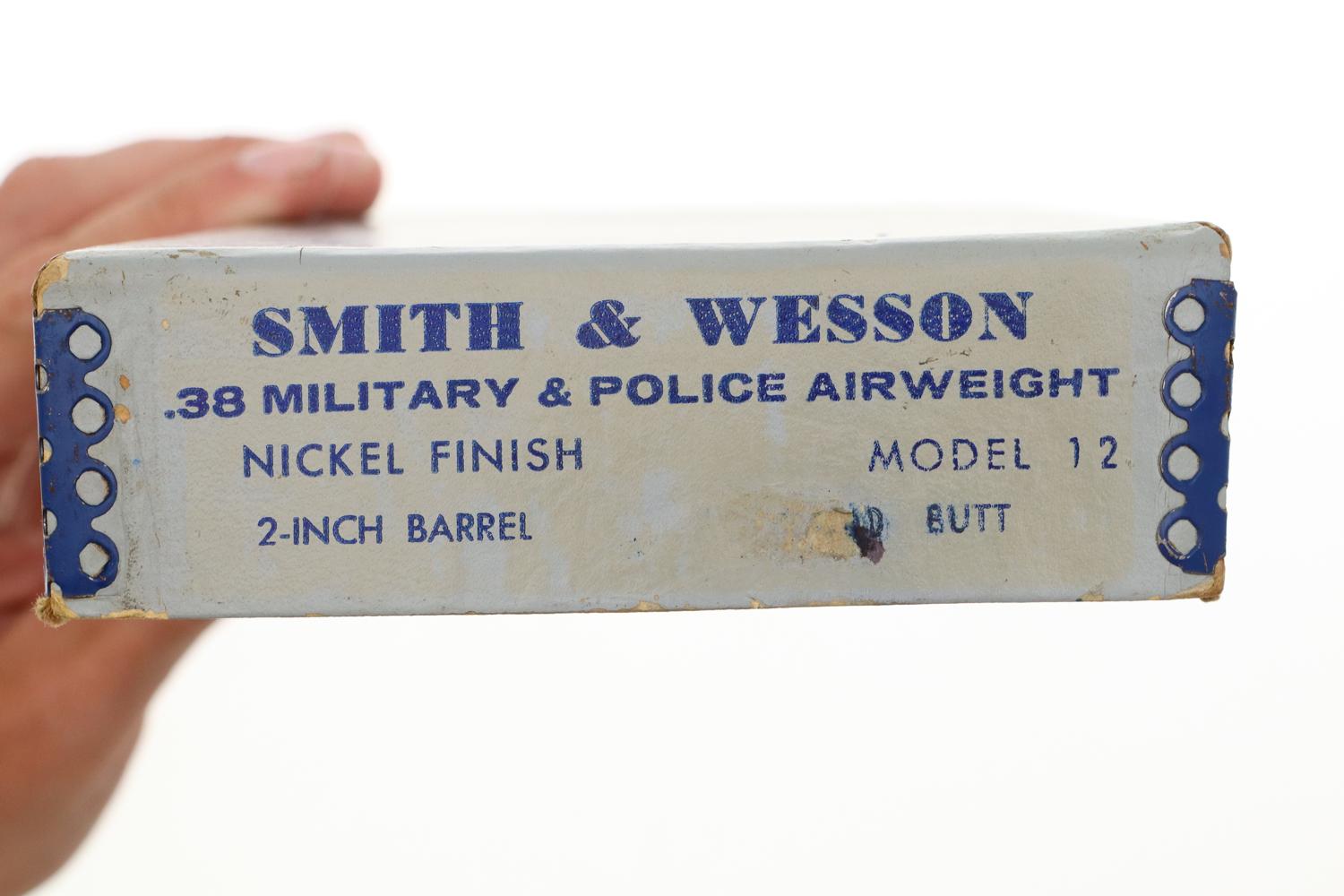 S&W Airweight M12-3 Nickeled Revolver, 4D19730, FB01546 - Image 14