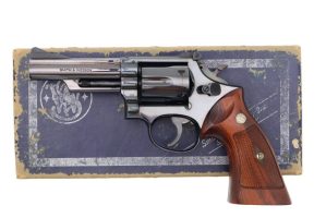 S&W M19-1 Revolver, 4-screw, .357Mag, BOX, K465725, FB01539