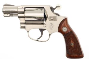 S&W M36 (Chiefs Special) Revolver, Nickeled, .38 Special, Boxed, FB01540