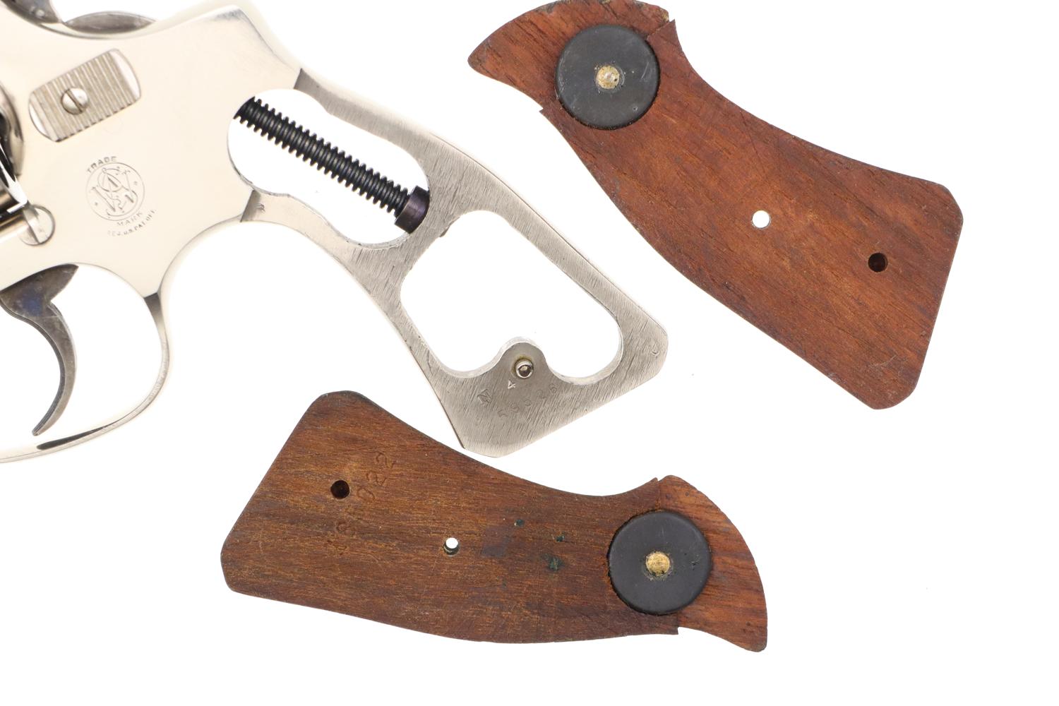 S&W M36 (Chiefs Special) Revolver, Nickeled, .38 Special, Boxed, FB01540 - Image 15