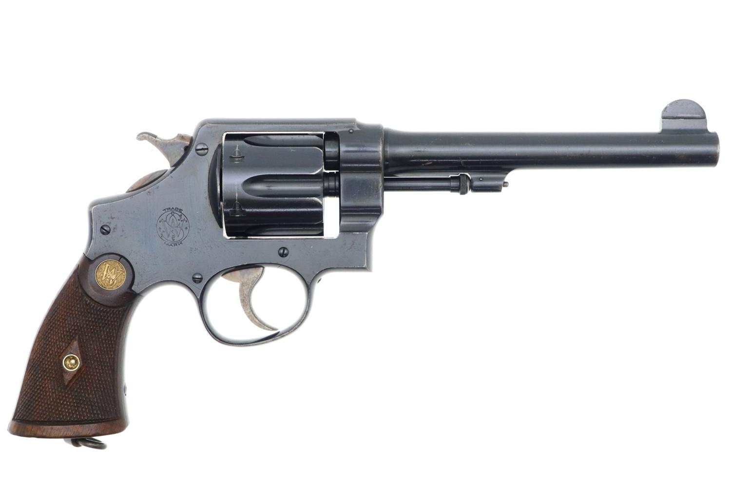 S&W Mark II Revolver, Hand Ejector, WWI, .455 Webley, 44728, FB01526 - Image 2