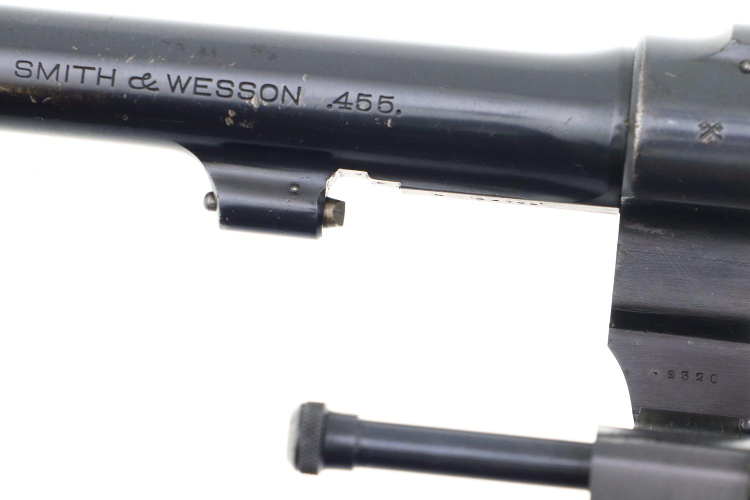 S&W Mark II Revolver, Hand Ejector, WWI, .455 Webley, 44728, FB01526 - Image 6