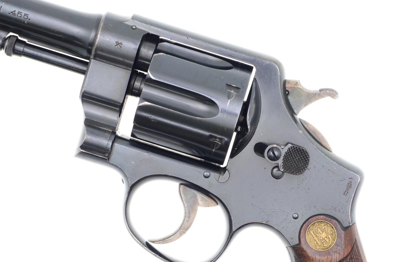 S&W Mark II Revolver, Hand Ejector, WWI, .455 Webley, 44728, FB01526 - Image 14