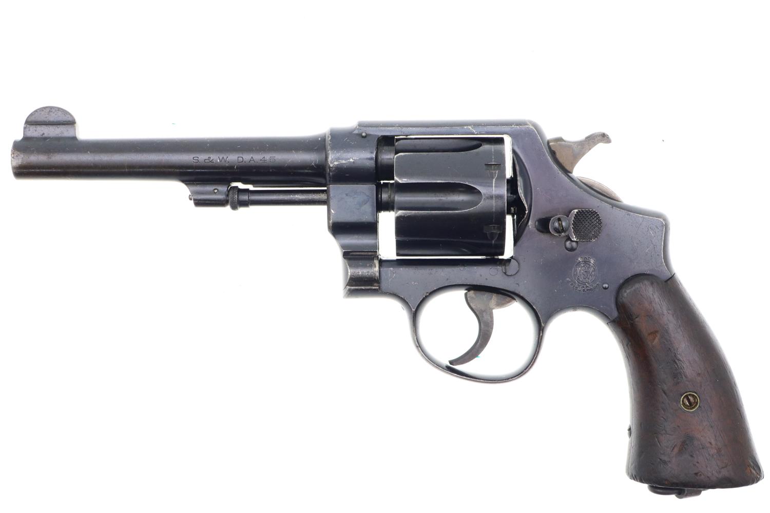 S&W Model 1917 Revolver, 2nd Brazilian Contract, .45, 166887, FB01524