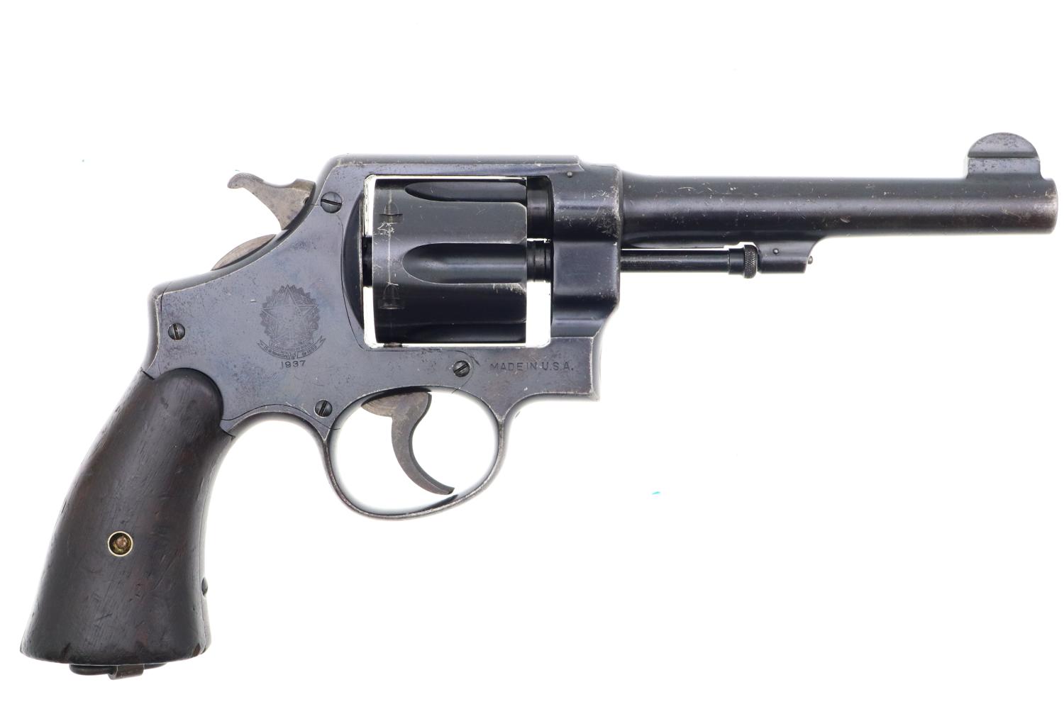 S&W Model 1917 Revolver, 2nd Brazilian Contract, .45, 166887, FB01524 - Image 2