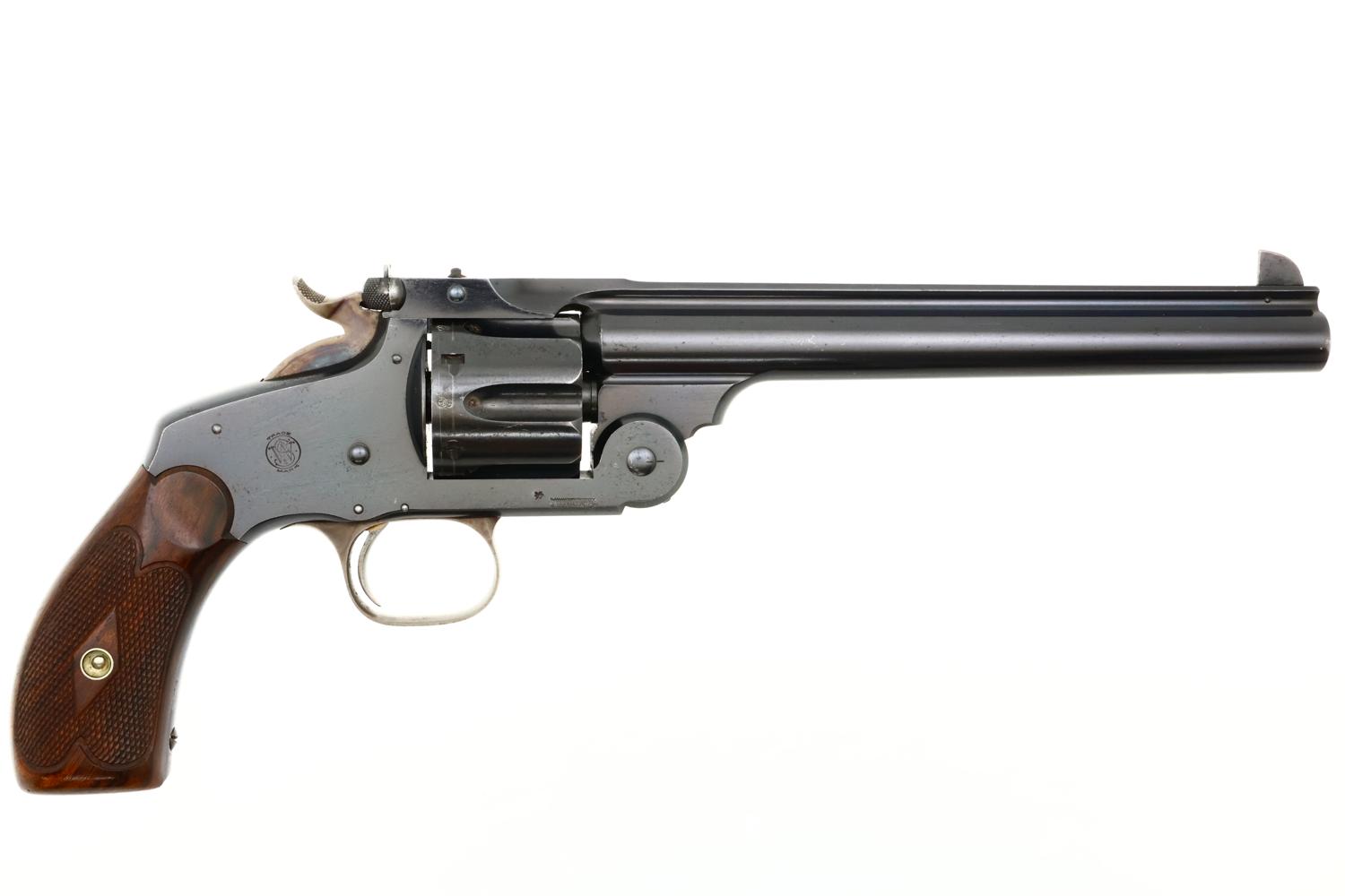 S&W New Model 3 Target Revolver, British Proofed, ANTIQUE!, 34006, O-204 - Image 2