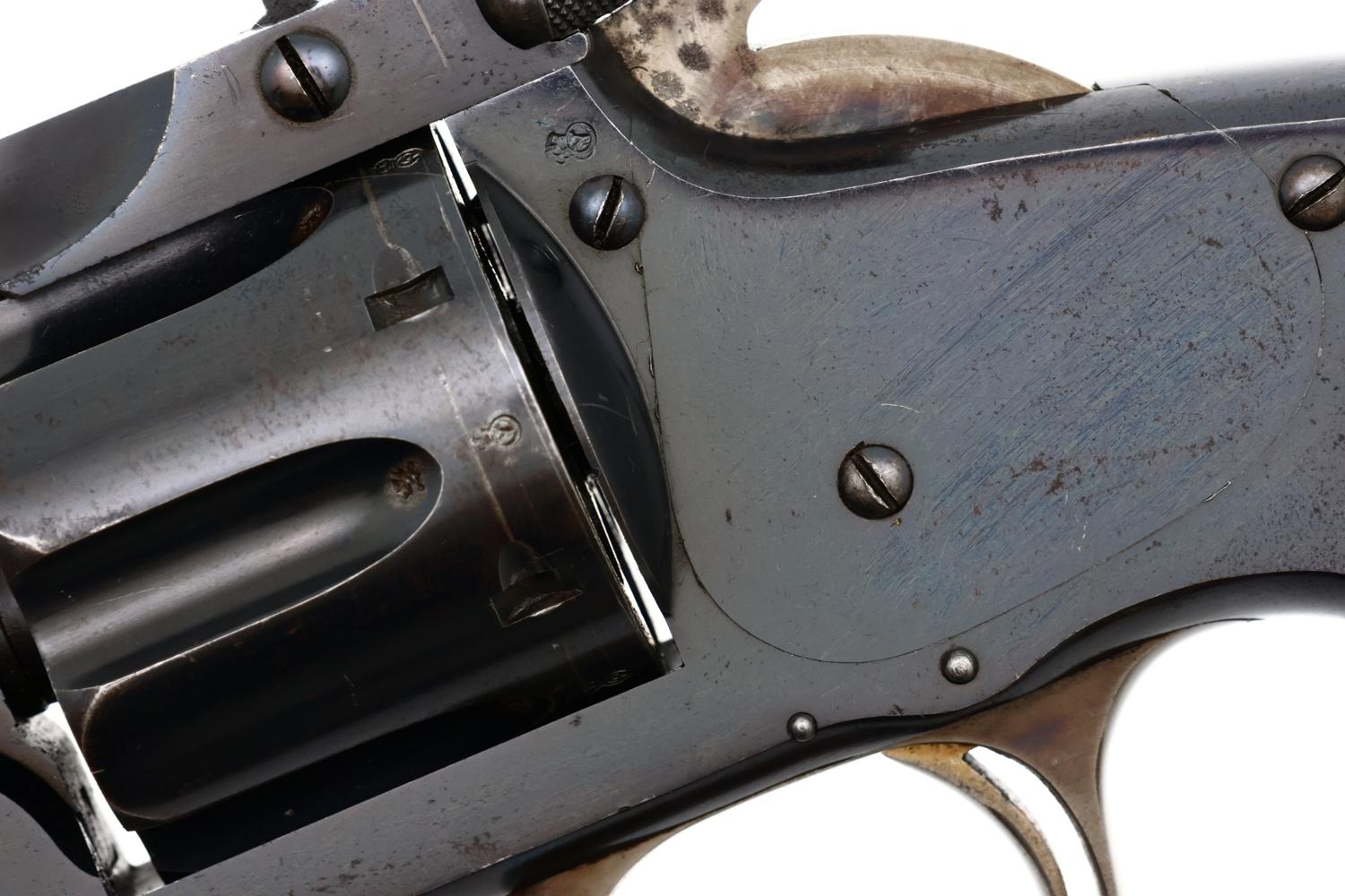 S&W New Model 3 Target Revolver, British Proofed, ANTIQUE!, 34006, O-204 - Image 6