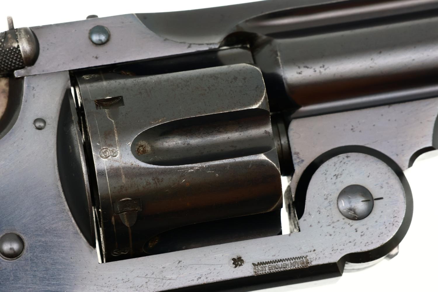 S&W New Model 3 Target Revolver, British Proofed, ANTIQUE!, 34006, O-204 - Image 8