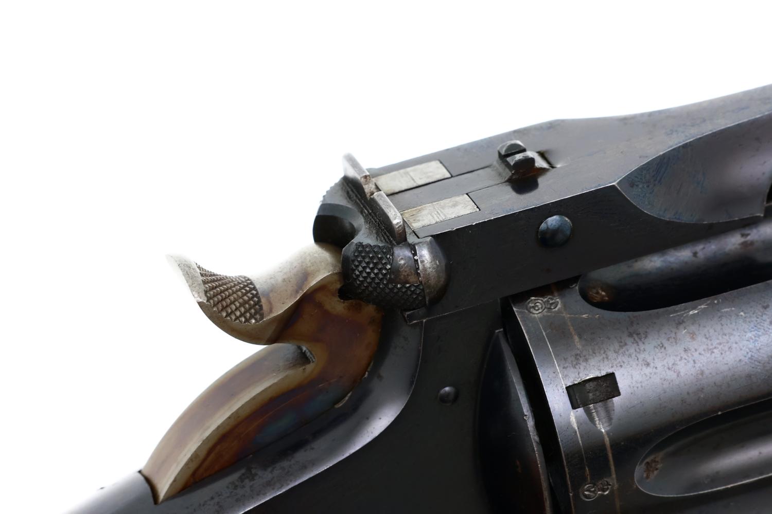S&W New Model 3 Target Revolver, British Proofed, ANTIQUE!, 34006, O-204 - Image 16