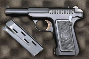 Savage 1907 Pistol, First Double Stack Mag Design, 2884, FB00562
