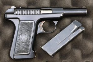 Savage 1907 Pistol, First Double Stack Mag Design, 2884, FB00562