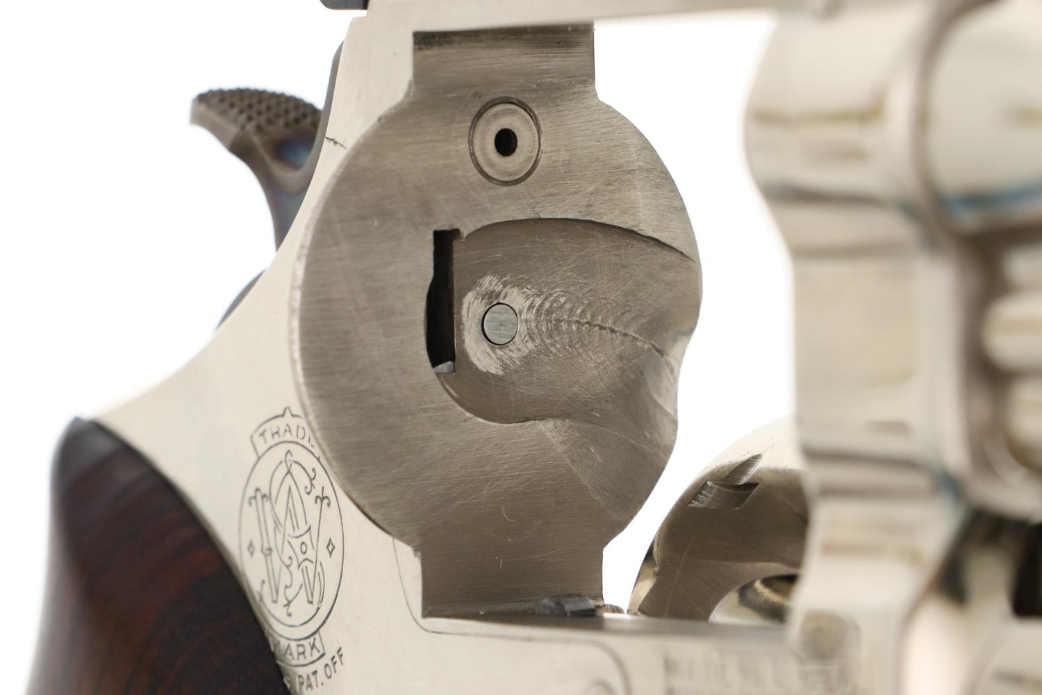 Smith & Wesson Revolver, S&W, M27, Factory Nickel, BOX, S210601, FB01538 - Image 10