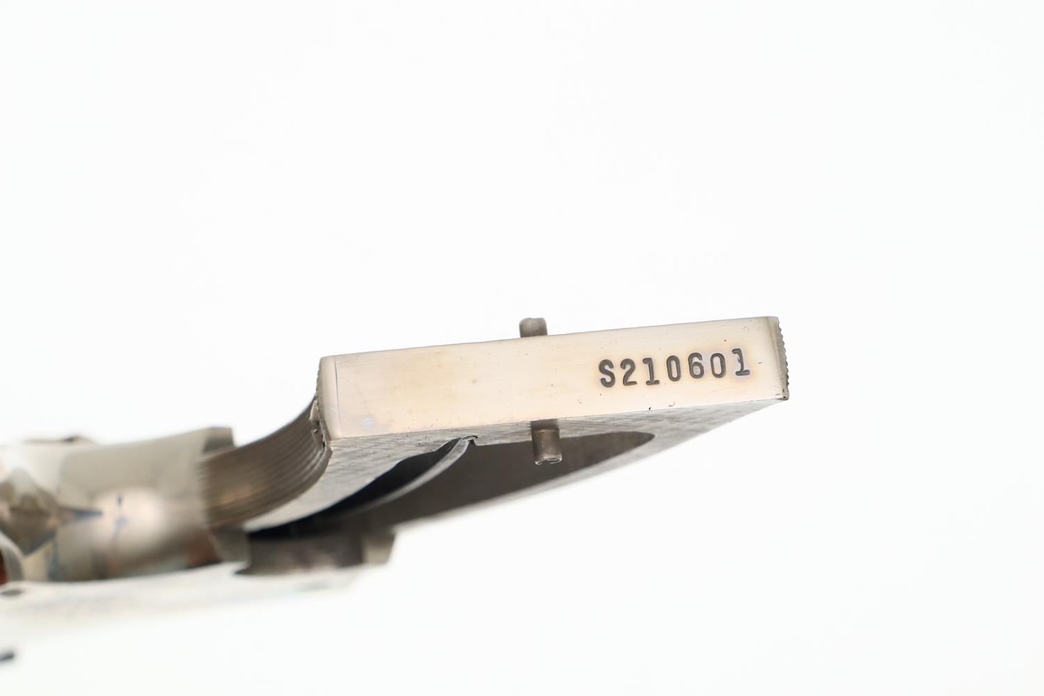 Smith & Wesson Revolver, S&W, M27, Factory Nickel, BOX, S210601, FB01538 - Image 15