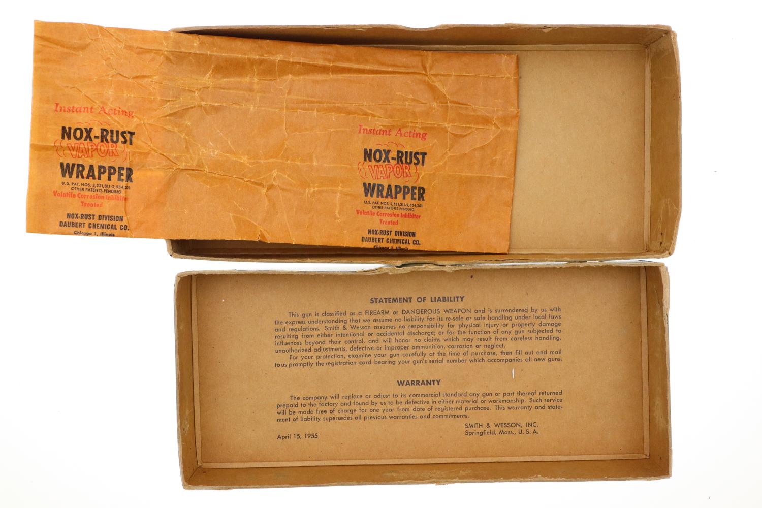 Smith & Wesson Revolver, S&W, M27, Factory Nickel, BOX, S210601, FB01538 - Image 19