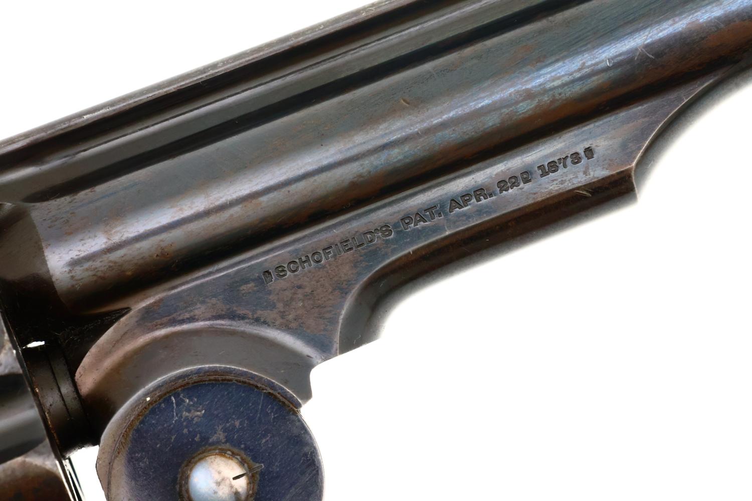 U.S. Military S&W Schofield Revolver, 2nd Model, Antique, 4901, O-174 - Image 4