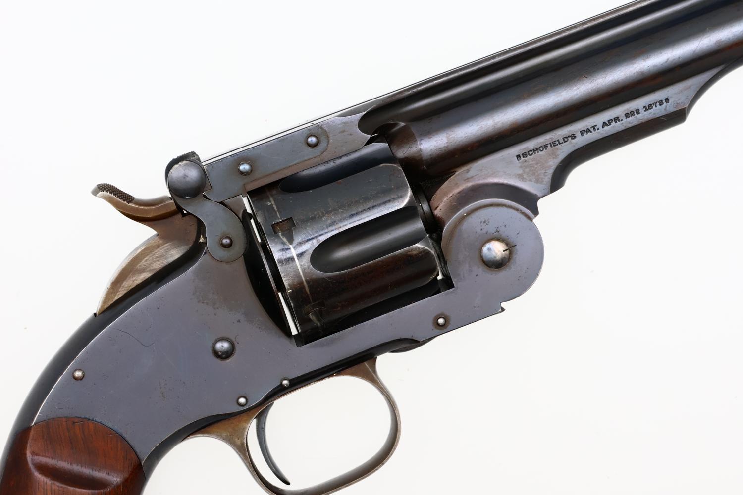 U.S. Military S&W Schofield Revolver, 2nd Model, Antique, 4901, O-174 - Image 16