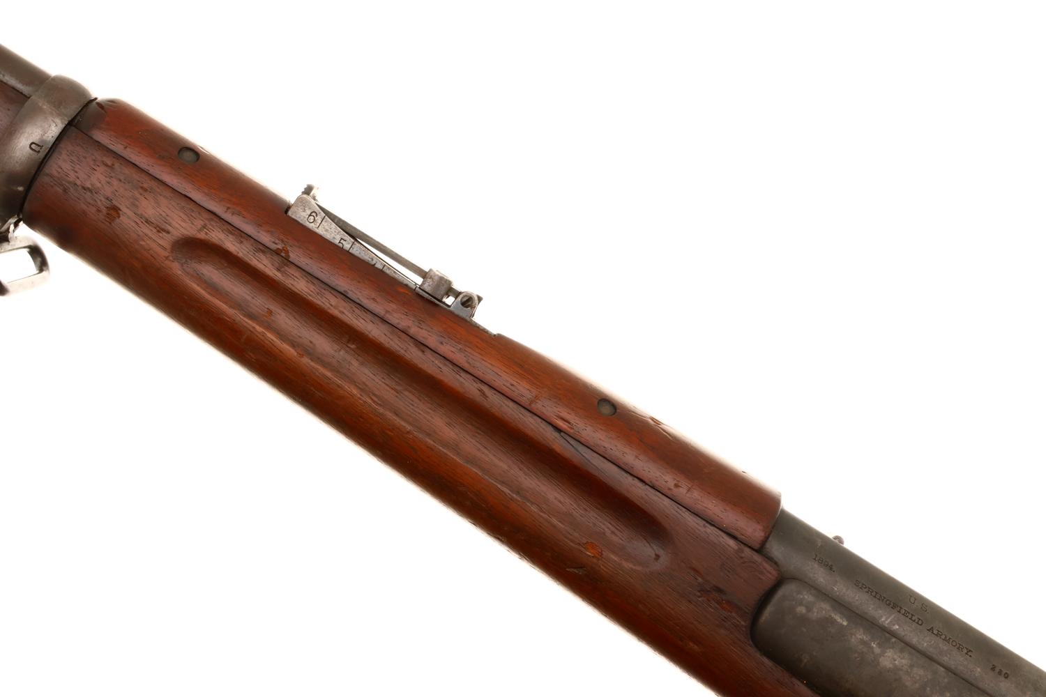 1st Year Production U.S. Springfield 1894 Krag Rifle, ANTIQUE, 280, O-218 - Image 8