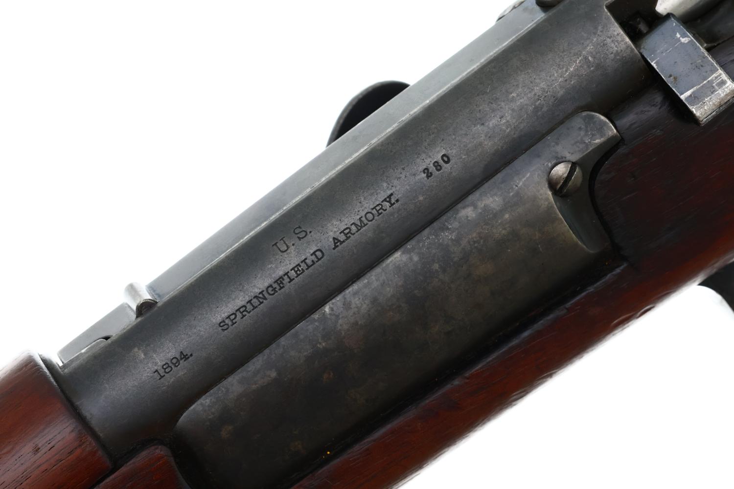 1st Year Production U.S. Springfield 1894 Krag Rifle, ANTIQUE, 280, O-218 - Image 11