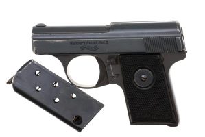 Walther Mod 9 Vest Pocket Pistol, WWII, Capture Papers,  637654, FB01715