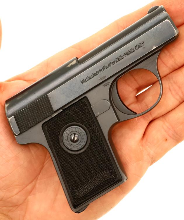 Walther Mod 9 Vest Pocket Pistol, WWII, Capture Papers,  637654, FB01715 - Image 11