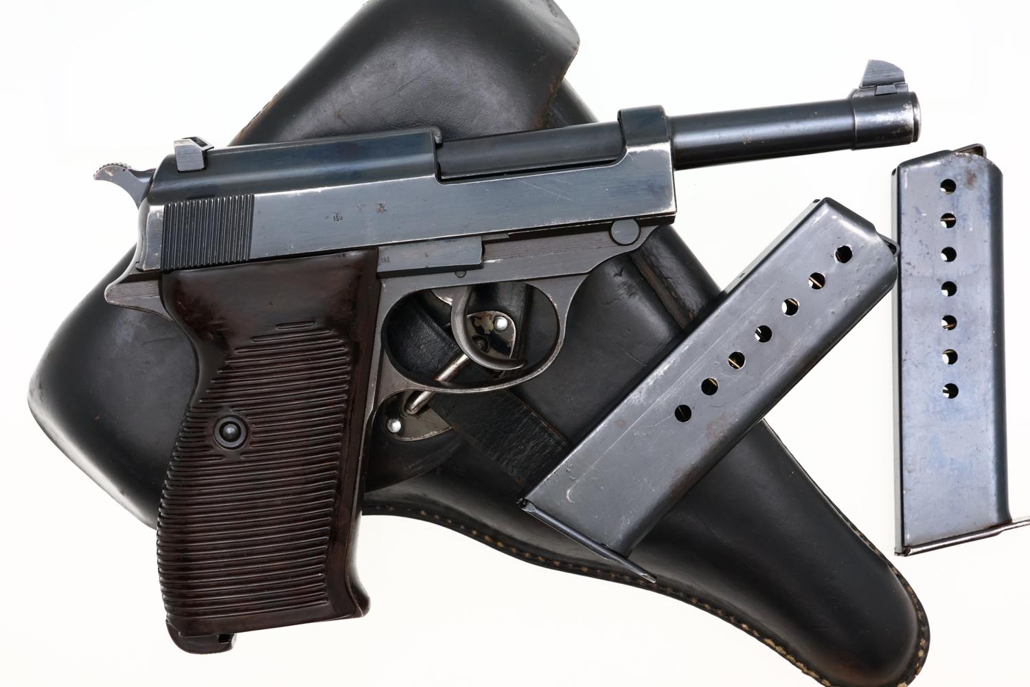 Walther P38, AC 40 Pistol, WWII, RIG with Matching Mag, 7968b, FB01635
