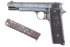 Large Spanish Royal 12-Shot Pistol, Rare External Hammer, 53700, FB00302
