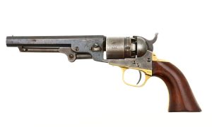Matching Colt 1862 Pocket Navy Percussion Revolver, Antique, 5161, O-196