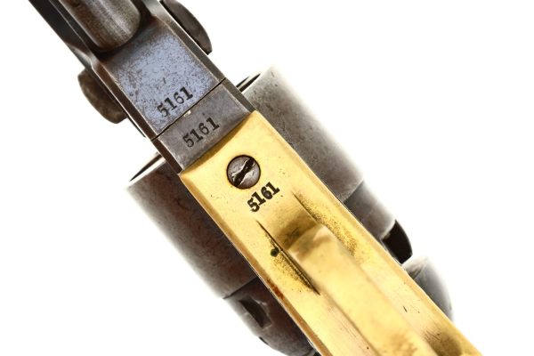 Matching Colt 1862 Pocket Navy Percussion Revolver, Antique, 5161, O-196 - Image 7
