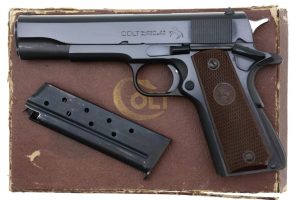 Wonderful Colt 1911A1, Super 38, Pistol, Made 1954, Box, 117588, FB01693