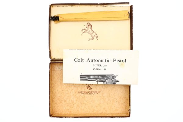 Wonderful Colt 1911A1, Super 38, Pistol, Made 1954, Box, 117588, FB01693 - Image 14