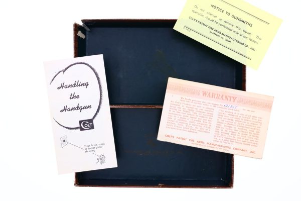 Colt Cobra Revolver, .38 Special, Made 1960s, Box, 131865, FB01706 - Image 9