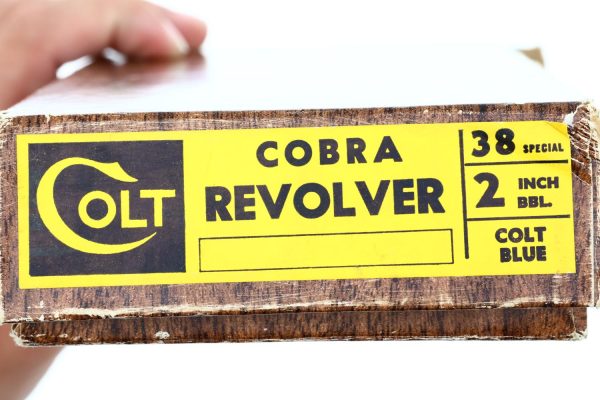 Colt Cobra Revolver, .38 Special, Made 1960s, Box, 131865, FB01706 - Image 12
