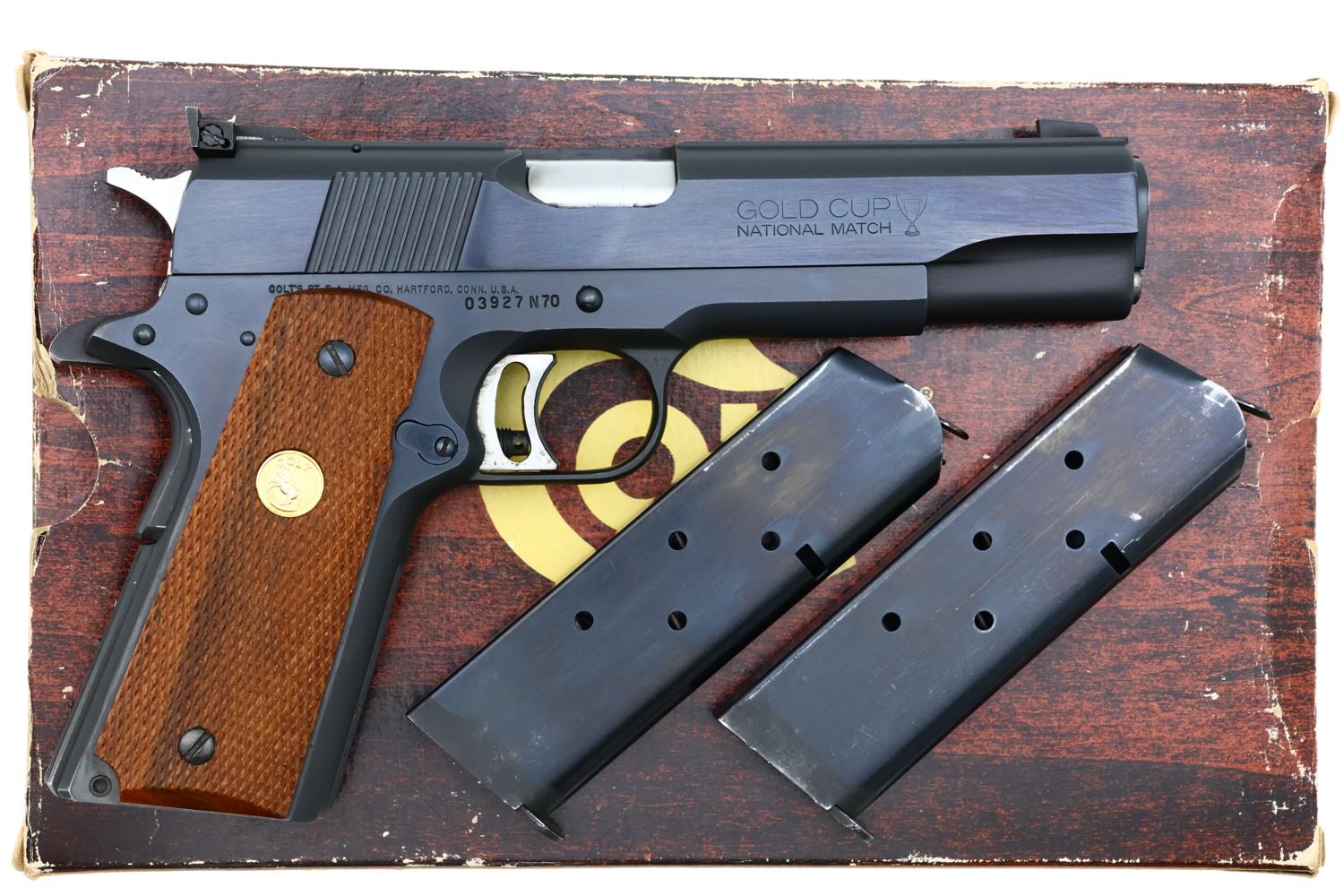 Colt Gold Cup National Match Pistol, Boxed, 03927N70, FB01270 - Image 2
