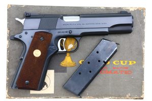 Colt National Match Gold Cup Pistol, Box, 28146-NM, FB01714