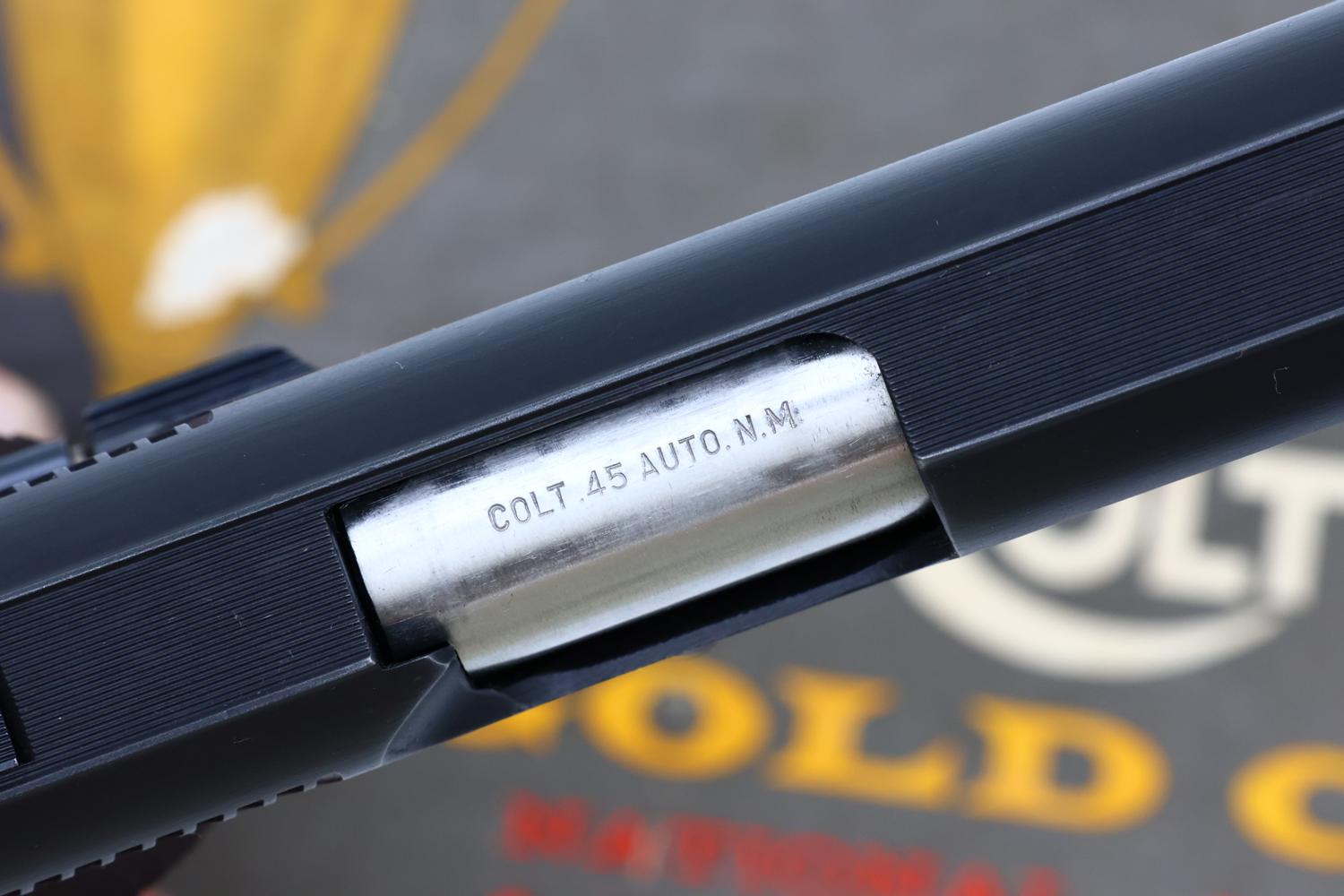 Colt National Match Gold Cup Pistol, Box, 28146-NM, FB01714 - Image 7