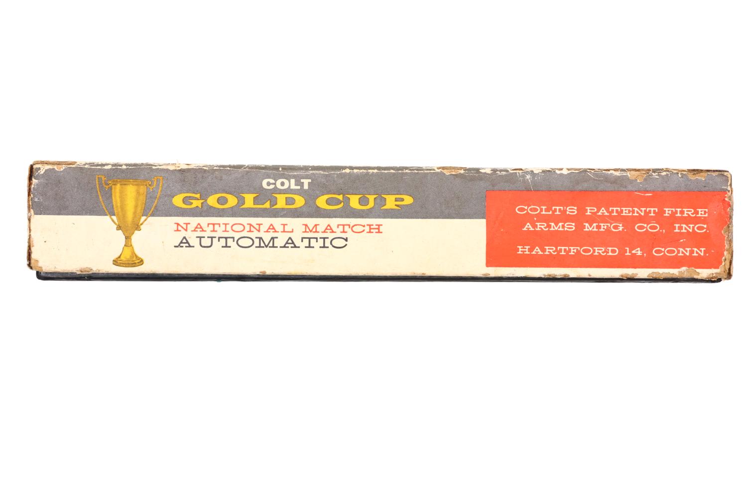 Colt National Match Gold Cup Pistol, Box, 28146-NM, FB01714 - Image 11