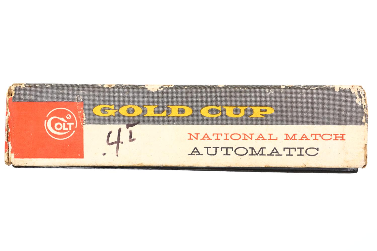 Colt National Match Gold Cup Pistol, Box, 28146-NM, FB01714 - Image 12