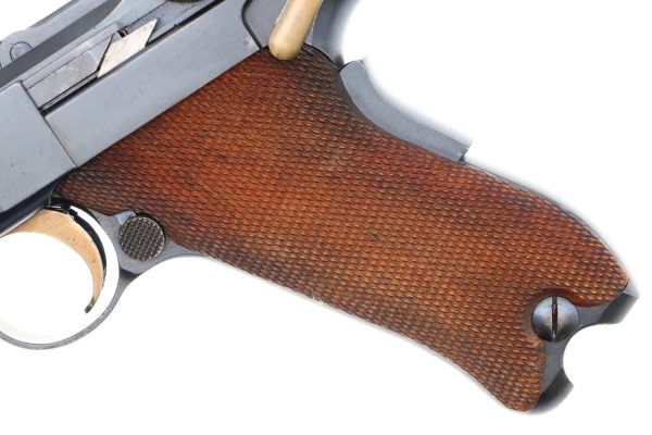 Swiss DWM 1906 Pistol, Swiss Cross in Starburst, Holster, 6508, FB00008 - Image 11