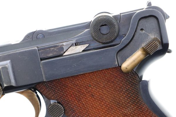 Swiss DWM 1906 Pistol, Swiss Cross in Starburst, Holster, 6508, FB00008 - Image 14