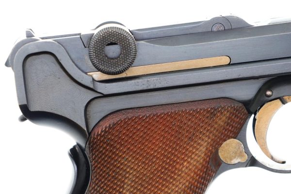 Swiss DWM 1906 Pistol, Swiss Cross in Starburst, Holster, 6508, FB00008 - Image 15