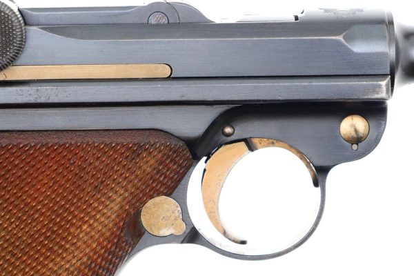 Swiss DWM 1906 Pistol, Swiss Cross in Starburst, Holster, 6508, FB00008 - Image 17
