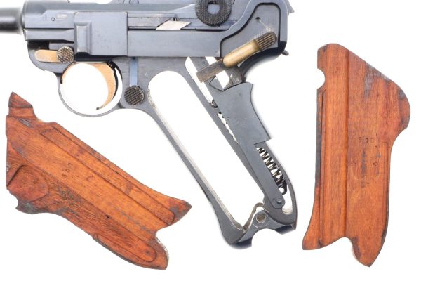 Swiss DWM 1906 Pistol, Swiss Cross in Starburst, Holster, 6508, FB00008 - Image 20