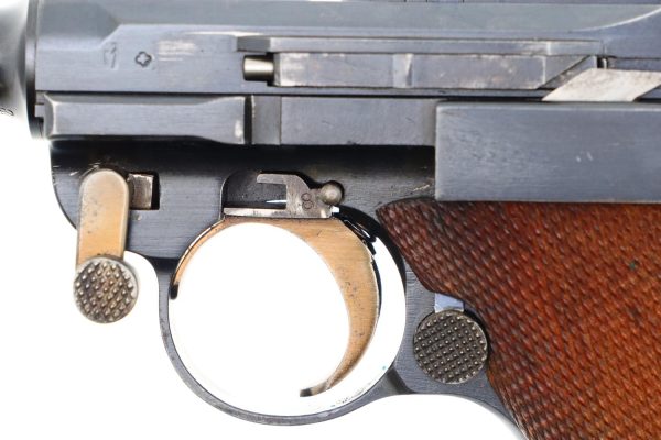 Swiss DWM 1906 Pistol, Swiss Cross in Starburst, Holster, 6508, FB00008 - Image 21