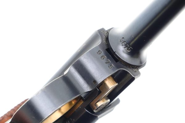 DWM 1906 Swiss Military Luger, Cross-in-Shield, Holster, 9675, FB00014 - Image 17