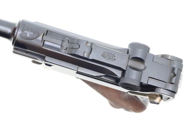 DWM 1906 Swiss Military Luger, Cross-in-Shield, Holster, 9675, FB00014 - Image 19
