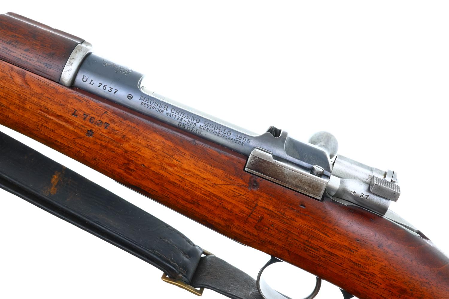DWM Mauser Chileno Model 1895, Bolt Action, Rifle, L7637, FB01791 - Image 5