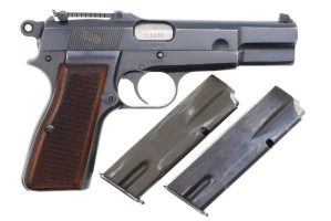 FN High Power Pistol, Tangent Sight, WWII, German Military, 123957, FB01634