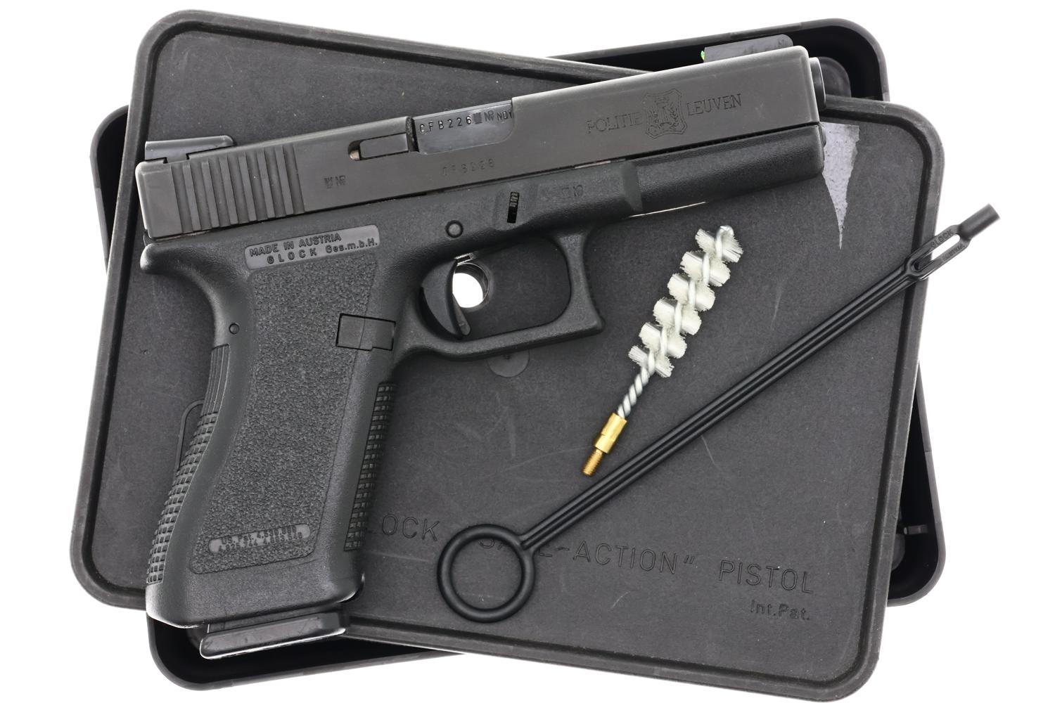 Glock 17 Gen 2 Police Pistol, Belgian Police of Leuven, CFB226, FB02089 - Image 2
